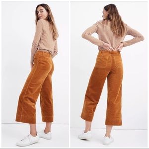 Madewell Emmett Crop Cords